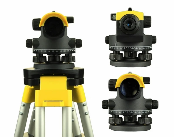 LEICA NA524 Optik Nivo Seti Tripod+5 m Mira (24x) - 12