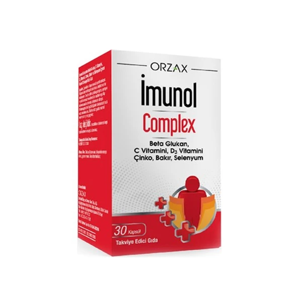 Orzax Imunol Complex 30 Kapsül ürün görseli