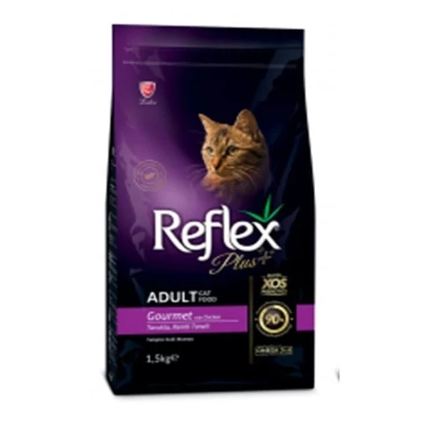 Reflex Plus Tavuklu Renkli Taneli Yetişkin Kedi Maması 1.5 Kg - 1