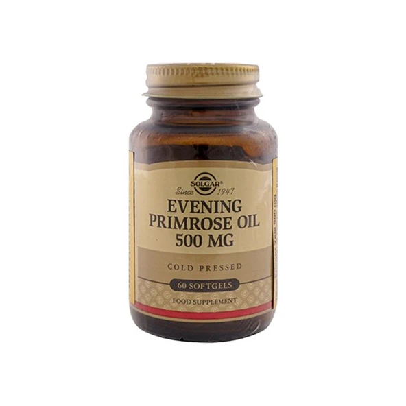 Solgar Evening Primrose Oil 500 mg 60 Kapsül ürün görseli