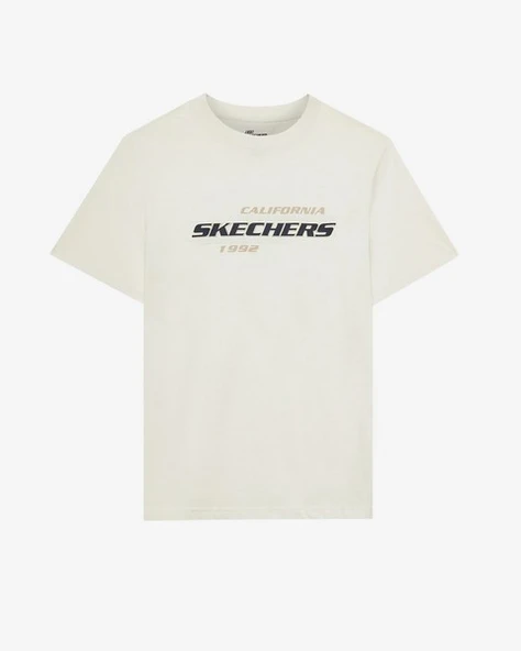Skechers S2510160-102 M Lightweight Graphic Tee Erkek Spor Tişört