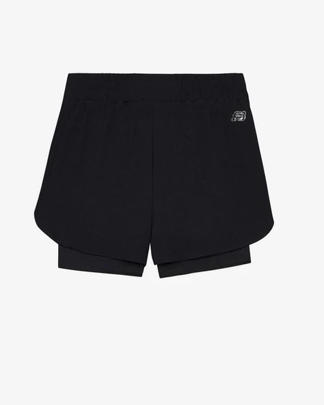 Skechers S241144-001 Performance Coll. W 4 Inch 2 In 1 Kadın Spor Şort - 3