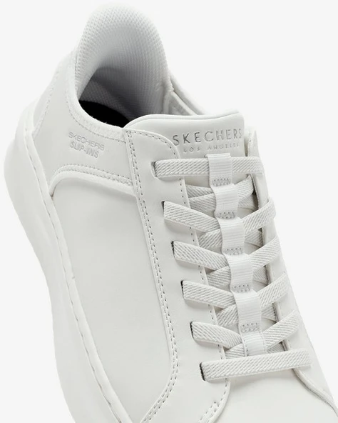 Skechers 183177 WHT Court Break Erkek Günlük Spor Ayakkabı - 7