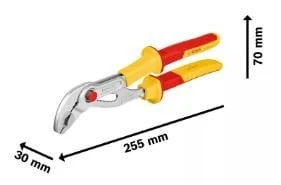 BOSCH Profesyonel İzoleli VDE 1000 Volt Fort Pense 250 mm(1600A02NE5) - 7