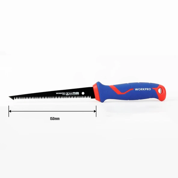 WORKPRO WP215017 150mm Hızlı Kesim Profesyonel BI-METAL Alçıpan Testeresi - 3