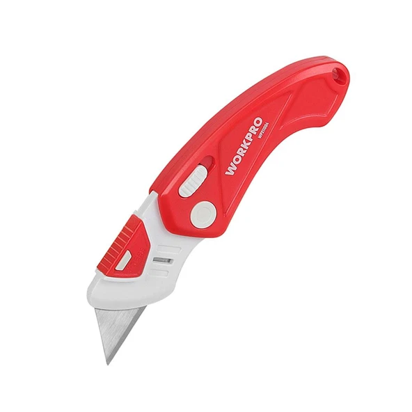 WORKPRO WP211004 Plastik Gövde Katlanır Rötuş Maket Bıçağı ürün görseli