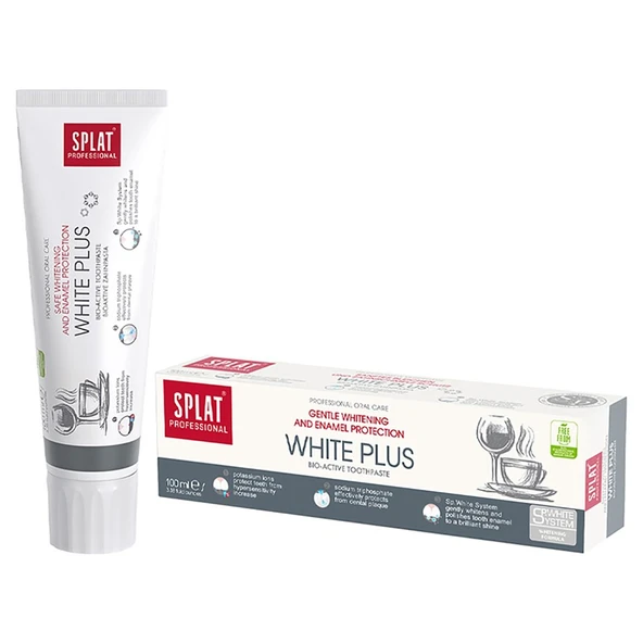 Splat White Plus Diş Macunu 100 ml - 1
