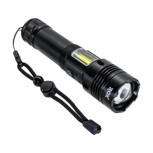 Rox Şarjlı Yan Lambalı Led Fener 1000 Lümen - 6