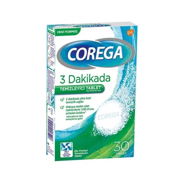 Corega Temizleyici 30 Tablet