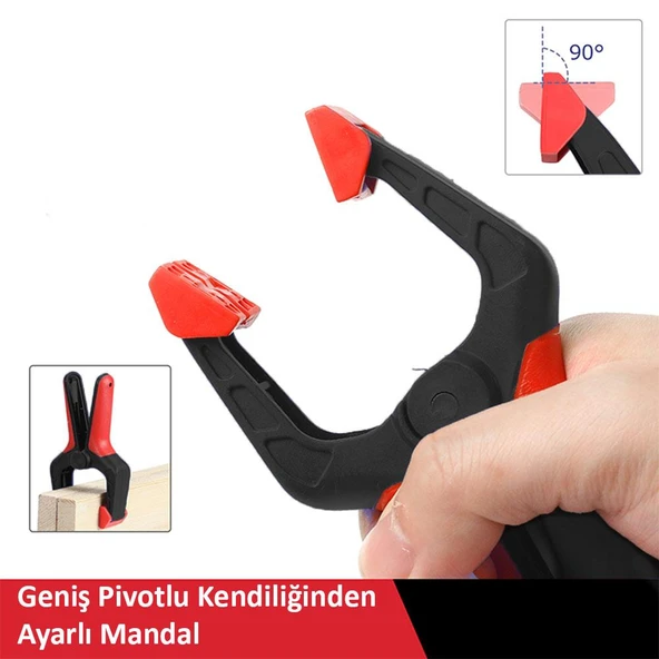WORKPRO WP232009 19mm Plastik Mandal/İşkence - 3