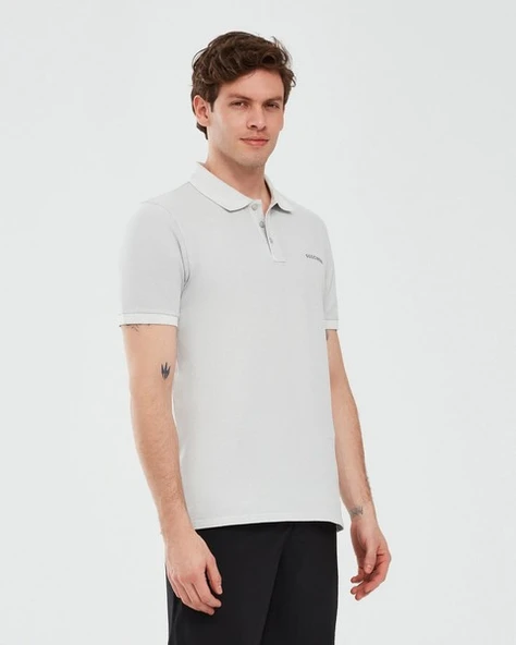 Skechers S241165-035 Organic Coll. M Sleeve Erkek Polo Tişört - 4