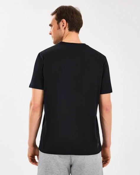 Skechers S2510017-001 M Essential Erkek Spor Tişört - 4