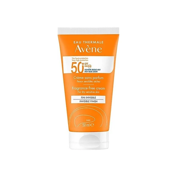 Avene Fragrance-Free Cream Kuru Ciltler İçin Güneş Koruyucu 50 ml