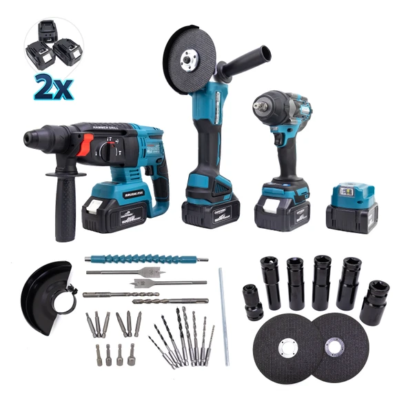 ÜÇLÜ SET MK800 2B1Ş (Ş.SPRAL+S.SIKMA+Ş.HİLTİ) - 2