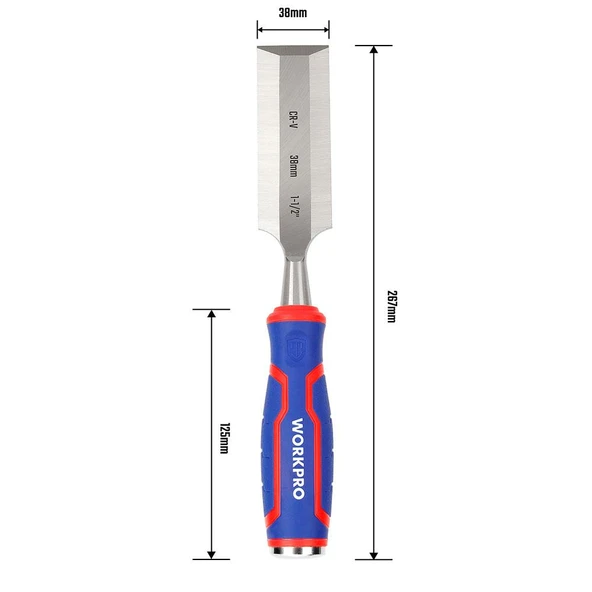 WORKPRO WP243012 38MM Profesyonel İskarpela - Resim 5