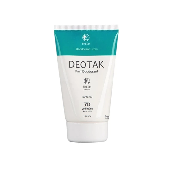 Deotak Fresh Mentol Krem Deodorant 35 ml