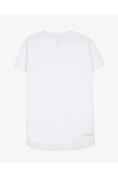 Skechers S221482-102 W Performance Tops Crew Neck Kadın Spor Tişört - Resim 5