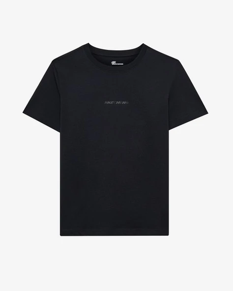 Skechers S2510029-001 W Essential Crewneck Kadın Spor Tişört