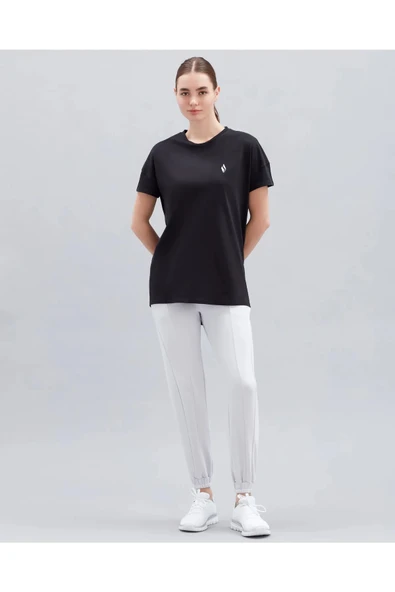 Skechers S221482-001 W Performance Tops Crew Neck Kadın Spor Tişört - Resim 3