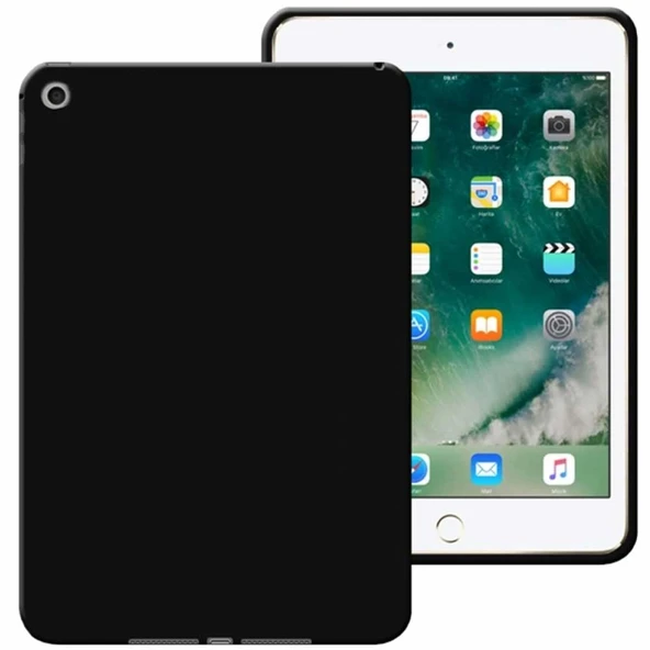 Apple iPad Mini / Mini 2 / Mini 3 Uyumlu Rubber Yıkanabilir Silikon Kılıf - Resim 7