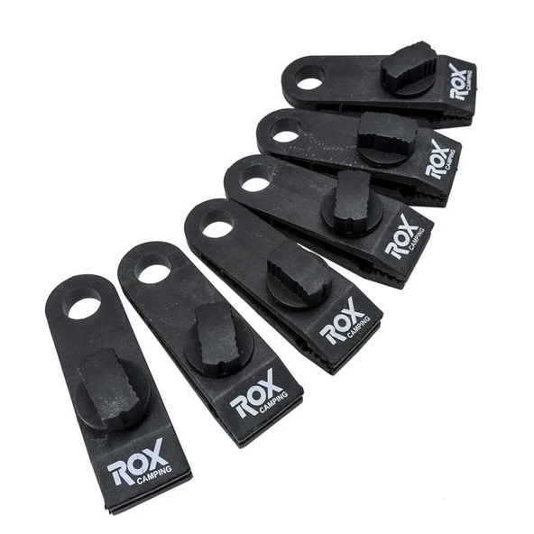 Rox Camping 0113 ABS Tarp Kamp Çadır Tente Branda Klipsi - 6 Adet - 10