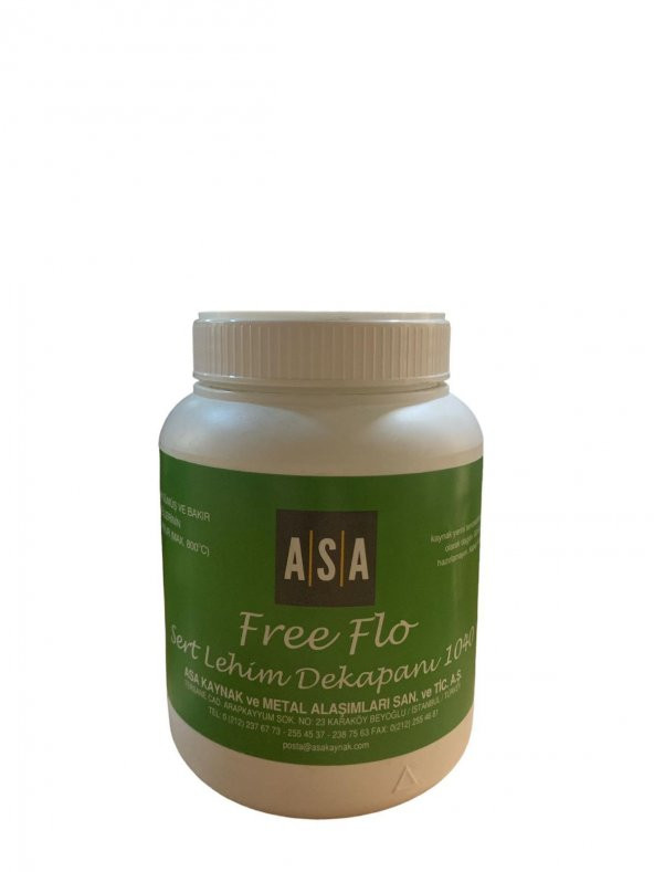 GÜMÜŞ KAYNAK DEKAPANI ASA FREE-FLO  (500 GR) - Resim 2