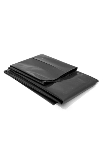 100 Kg Dökme Çöp Torbası 80x110 Cm Ağır Hizmet Kalın Çöp Poşeti Jumbo Boy Siyah