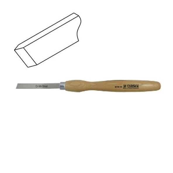 NAREX 817110 Eğri Ağız Ahşap Torna Bıçağı 14x105 mm - 6