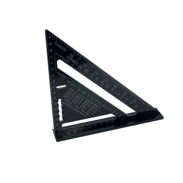 Rox Wood 0023 Alüminyum Üçgen Marangoz Gönye 175 mm - 11