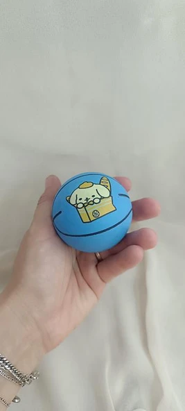 Top Sanrio Hello Zıplayan Top Çocuk Oyun 6 cm - Resim 2