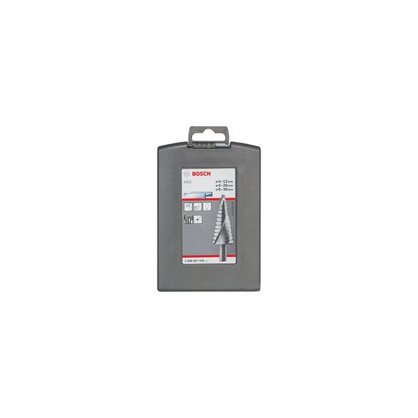 3 parça HSS Kademeli Delme Uç Seti 4-12/4-20/6-30 ürün görseli