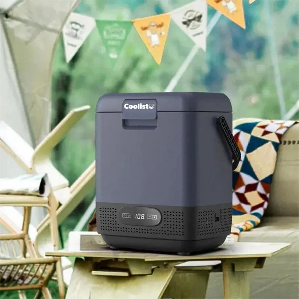 Coolist CLK12 12/24Volt/ 220Volt 12 Litre Taşınabilir Kompresörlü Oto Buzdolabı - 3