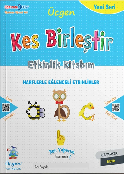 1.Sınıf Hazırlık Seti (Kes Birleştir Evde Çalışma Yaprakları+Kılavuz Çizgili Defter+Basit Matematik) - Resim 4