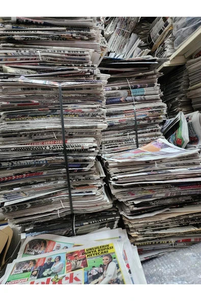 Bayi Çıkışlı Eski Gazete 10 Kg Taşınma Gazete Kağıdı Ambalaj Kağıdı - 1