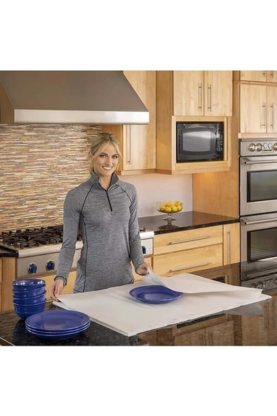 30x40 Tabak - Bardak Eşya Sarma Taşıma Taşınma Paketleme Kağıdı 100 Adet - Koli Bandı Hediye - 2