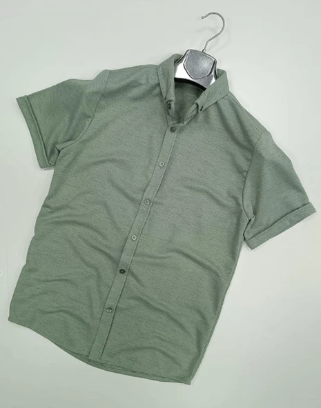 Quıckmen Erkek Pamuklu Yazlık Kısa Kollu Gömlek 7274 - 5