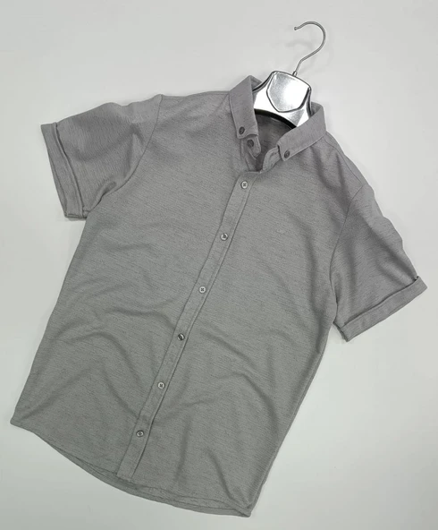 Quıckmen Erkek Pamuklu Yazlık Kısa Kollu Gömlek 7274 - 2