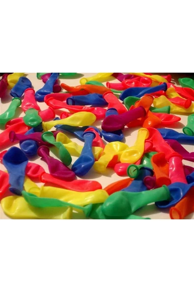 100 Adet Su Balonu Renkli Balon Renkli Su Balonu Oyuncak Balon - 4