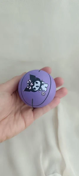 Top Kuromi Zıplayan Top Çocuk Oyun 6 cm