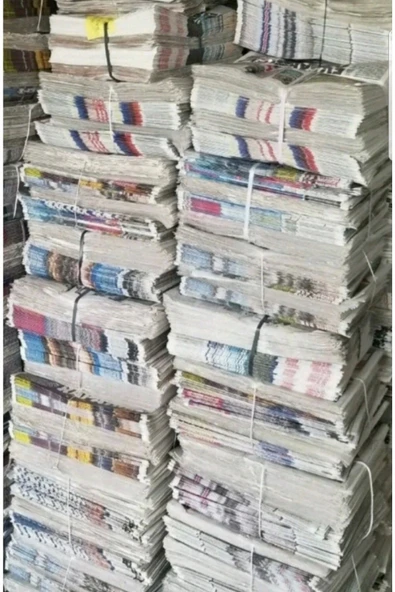 Sıfır Temiz 2 Kg Gazete Bayi Çıkışlı Gazete Taşınma Gazete Kağıdı ürün görseli