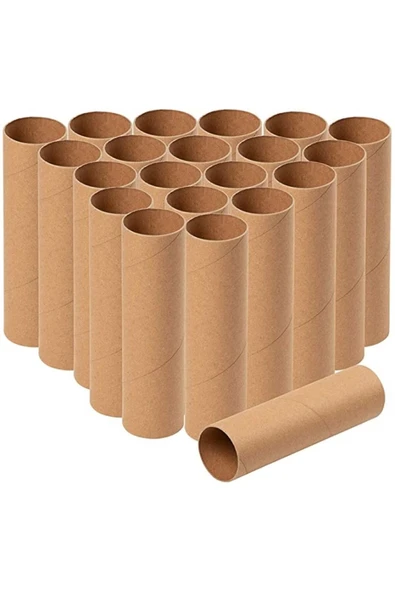 1 Adet Rulo Kargo Tüpü 45 Cm Uzunluk 8cm Çap Silindir Kutu Karton Masura Kedi Tırmalama Için Kutu