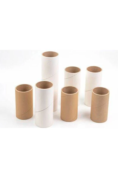 10 Adet 15 Cm Karton Masura Silindir Kutu Postüp Rulo Kargo Tüpü Korumalık Koli 8Cm Çap - Resim 2