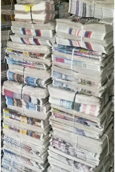 Sıfır Temiz 5 Kg Gazete Bayi Çıkışlı Gazete Taşınma Gazete Kağıdı