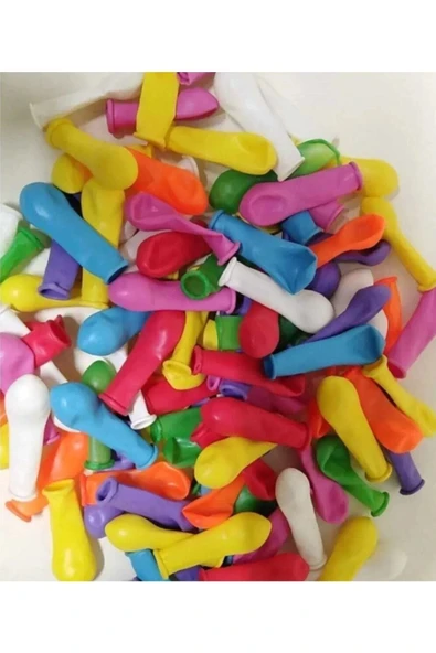 100 Adet Su Balonu Renkli Balon Renkli Su Balonu Oyuncak Balon