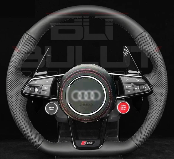 Audi R8 Direksiyon Butonlu Orjinal Hava Yastık ve Logolu