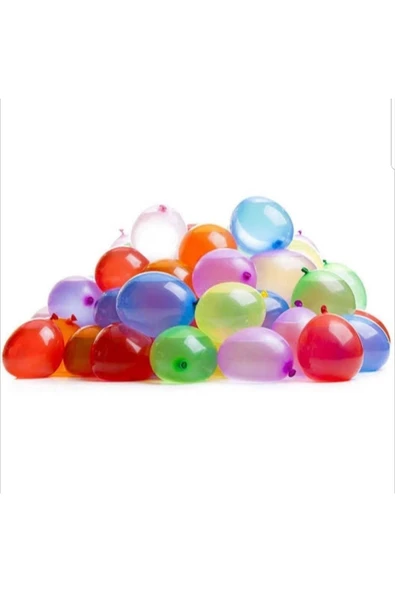 Su Balonu 100 Adet Parti Organizasyon Oyuncak Balon ( Karışık Renkler ) - 3