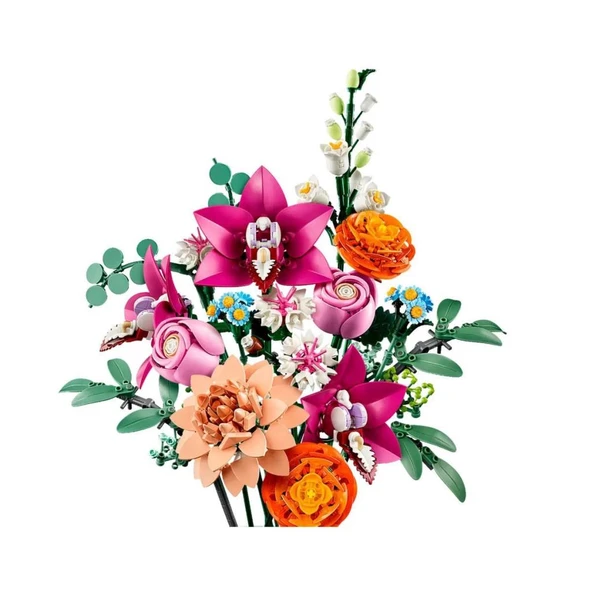 10342 Lego iconic Botanicals Pembe Çiçek Buketi 749 parça +18 yaş - 6
