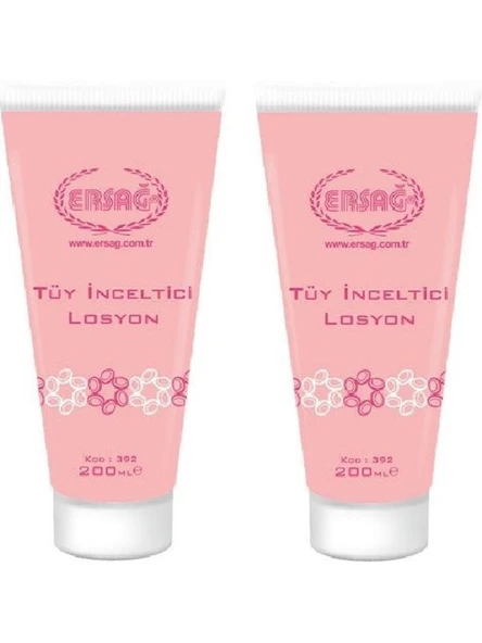 Ersağ Tüy İnceltici Losyon 200 ml x 2 Adet ürün görseli