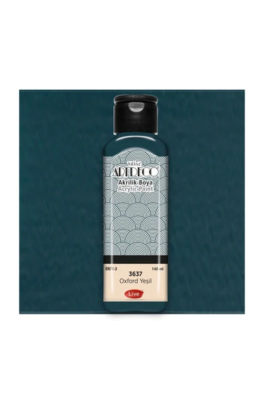 Artdeco Akrilik Boya 140ml Oxford Yeşili 3637 ürün görseli