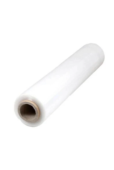 Palet Streç Film 17mikron 50cm X 300 Metre El Tipi Palet Streci 1.kalite Orjinal Hammadde Max Esneme